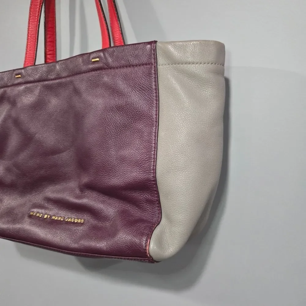 Marc by Marc Jacobs Burgundy and Red Tote